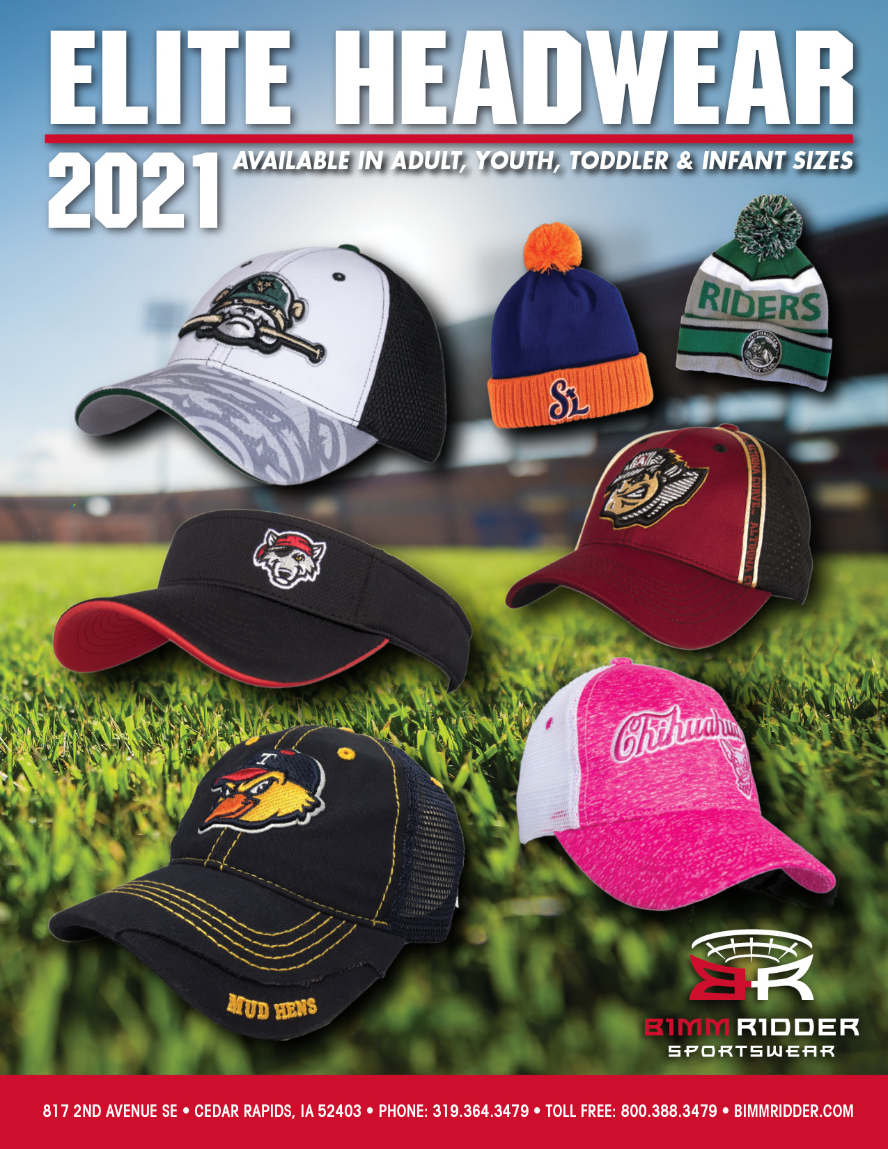 Bimm Ridder Sportswear MiLB Team Apparel Company